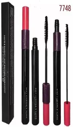 DHL Haute Naughty Lash Mascara Dubbeleffekt Förlängning Makeup Waterproof Black Mascara 9G av Epacked1815604