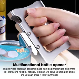 Apri Can Opener Manual Manual 2 in 1 Acciaio in acciaio inossidabile apriscatole Portable Can Aprir for Travel