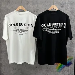 2024SS Cole Buxton T-shirt Mężczyźni Kobiety 1 1 Wysokiej jakości letni styl luźna cb koszulka TEE 240419