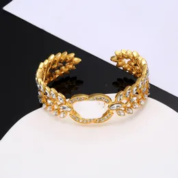 Projektantka Kobieta Mężczyźni Chanells Bangle luksusowa marka mody list C bransoletki Kobiety otwarte bransoletka biżuteria mankiet dar