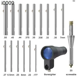 Boresighter Kit Precision Armas de fogo Bore Sight 16 peças Conjunto de arboras (arbor ajustável de espingarda incluído) .177 Cal a 0,50 calqq