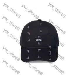 Kith Ball Caps Hiphop Street Kith Peaked Cap Storty Letter Embroidery Waterproof Functional Fabric Vintage Dad Baseball Kith Hat Men 6721