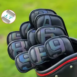 10pcs magnetyczny golf żelaza pokrowca na głowę 39 ASP 10pcs 6 kolorów akcesoria 240425