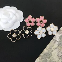 Moda Simple Designer Braço Brincos de Petal Stud Brincos Luxo Mulheres Brincando Meninas Acessórios de Jóias de Jóias de Casamento