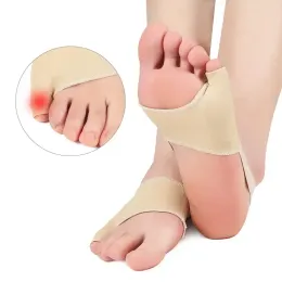 도구 2pcs 발 관리 작은 발가락 hallux valgus 교정 뼈 뼈 엄지 손가락 조절 수정 페디큐어 양말 bunion 스트레이트너