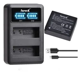 Chargers dmwblg10 dmwblg10e com carregador para panasonic dmw ble9 blg10 blg10e lumix tz90 tz100 gx80 dctz90 lx100 tz80 tz101