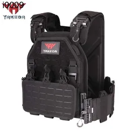 Yakoda 2022 New Molle Tactical Top Top ao ar livre colete 1000D impermeável e durável