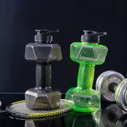 1.5l Dumbbells Plastik Plastik Büyük Kapasiteli Spor Salonu Spor Su Dış Mekan Fitness Bisiklet Bisiklet Kampı Bisiklet Şişe Fitness Erkekler