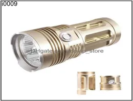 Original Lumen Led Rechargeable Bright Lamp Modes Flashlights Torches Drop Delivery Hiking And Sports Outdoors