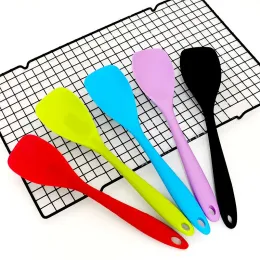 Muteserler 27.8cm Silikon Kürek Gıda Sınıfı Çubuk Olmayan Tereyağı Pişirme Silikon Spatula Salatası Scraper Kek Pişirme Alet Spatula