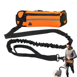 Colarinhos de cães andando cinto de mão handsfree hondenriem voor Comfortabele Grip Ideal Ajuste arnês ajustável corda para parques florestas