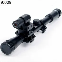 Оригинальные аксессуары для креплений Air Optics Set Set Red Laser Sight Combo of Mount for Caliber Riflescope