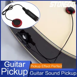 Mikrofony Nowe gitarowe pickup profesjonalny piezo kontakt mikrofon pickup pickupy gitarowe skrzypce ukulelowe stonego gitarowe akcesoria gitarowe