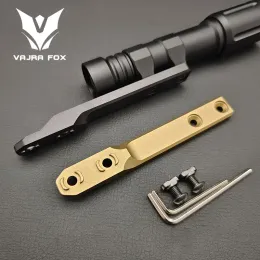 Aksesuarlar İzci Işıkları İçin Yeni Taktik Light Bar İzci Montajı Mlok veya Keymod Rails Av Silahı Işık Airsoft Aksesuarları için M300 M600