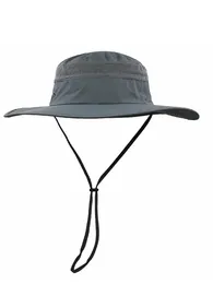 Seco rápido de tamanho grande Panamá boné Big Head Man Outdoor Pesca Sun Hat Lady Beach Plus Size Boonie Hat 55-59cm 60-65cm 240416