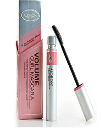 Svart bläck 3D -fiber fransar mascara förlängningar naturliga tjocka curling ögonfransar ögonvattentät mascara smink verktyg4985826