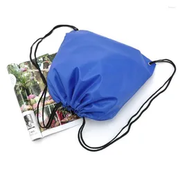 DrawString Waterproof Bag Högkvalitativ klädarrangör Personlig sport Gym Dåliga skor Ultra-Light Nylon