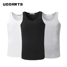 UDOARTS MENS 3 Pack Modal Undershirts Crew Deck Tank 240410