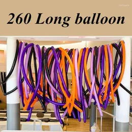 Party Decoration Black White Long Balloon 100st 160G Wedding Birthday Magic Balloons Blandade latex