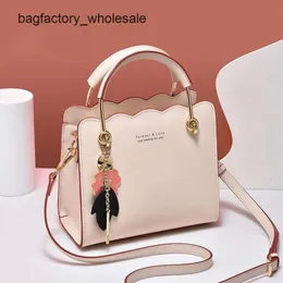 Bästsäljande handväska roman 80% Factory Wholesale Golden Fox Bag Womens New Cowhide Handväska Lyx och mångsidig enkel axel äkta läder crossbody väska