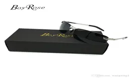 Brand Boyrose 68 mm schwarze Linsen Luxus Sonnenbrillen Mode Beweise Rays Sonnenbrille Designer Brillen Brillen für Männer Frauen Verbote 307308958