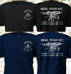 Naval Seal Team 6 Six Devgru Silver Squadron T-shirt 100% Cotton O-Neck Summer Short Sleeve Casual Mens T-Shirt Size S-3XL 240424