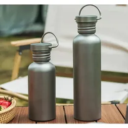 500 ml-1000ml de água Copo de gama de acampamento ao ar livre Tourism Sports Water Bottle Bottle Bottle Outdoor Camp 240422