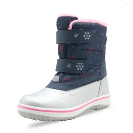 Boots Dollplus Children для девочек мальчики дети снежные водонепроницаемые ботинки 2024