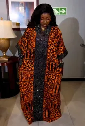 女性のためのアバヤドバイ贅沢アフリカンイスラム教徒のファッションドレスCaftan Wedding Party Dresses Boubou Robe African Clothing240423