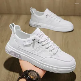 Casual Shoes Trend męski wszechstronny mały biały oddychający miękkie podeszwy modne sporty i bieganie na zewnątrz i bieganie