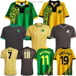 2024 1998 Maglie da calcio Jamaica 23 24 Team di calcio nazionale Bailey Antonio Reid Nicholson Sinclair Whitmore Away Away Vintage Retro Shirts