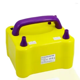 Party Decoration Automatic Inflatable Portable Hand-inflated Balloon Pump Machine Double-hole Electric Inflator Tool