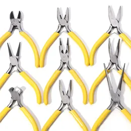 Multifunctional Hand Tools Jewelry Pliers Equipment Round Nose End Cutting Wire For Making Handmade Accessories 240415