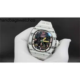 Designer MiersRich Automatic Movement Top Factory Carbon Fiber Automatic strap RM62-01 strap17Q153WA