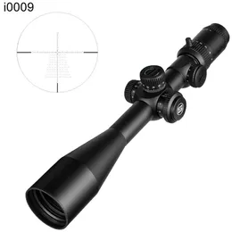 Definição original 6-24X50 FFP High Optics Scope Tactical Primeiro plano focal caça riflesclescopes ópticos Illuminados Redefinição de trava vermelha e verde Airsoft