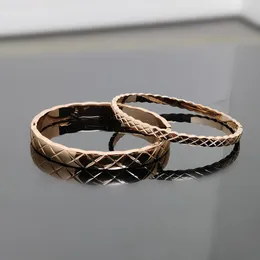High Edition Designer Armband Coco Crush Armband Designer schmaler und breiter Juwely Designer für Frauen 18K Gold Armband mit Diamanten Charm Armband 15 Optionen