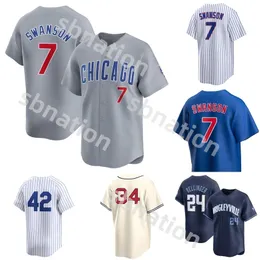 2024 Connect Dansby Swanson, Cody Bellinger, Seiya Suzuki, Marcus Stroman, Nico Hoerner, Ryne Sandberg Christopher Morel, Patrick Wisdom Limited Baseball Jersey