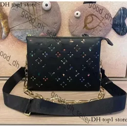 LouiseHandbag 10a LouiseHandbag Orijinal Deri Tasarımcı Çanta Koussin PM Omuz Çantaları Crossbody Altın Zincir Tati Çanta Çanta Çantası Geniş Çıkarılabilir LVSE Çantası 238