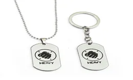 HSIC Game Jewelry Team Fortress 2 Blak Heavy Dog Pendant Metal Alloy Blorering Uchwyt dla fanów Porte Clef HC129044944342