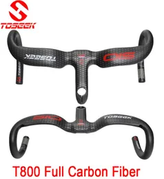 2017 Новый Toseek UD Fibre Carbon Full Road Bicycle Harlebar Harlybar Складка MATTE286 400420440 90100110 120MM6332291