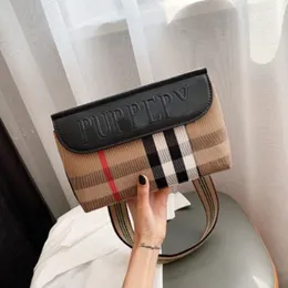 Fashiona crossbody designer väskor randig kontrast casual kvinnors axel diagonal väska mångsidiga kvinnor lyxiga plånböcker handväskor cross body csg2401237