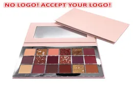 NO Brand18 color Glitter Eyeshadow Palette Matte Shimmer Smokey Eye Shadow Makeup Kit accept your logo2857589