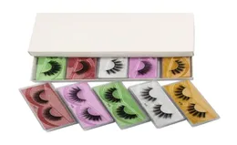 Eyelashes inteiros 203050100 PCs 3D Lashes naturais cílios naturais de vison com maquiagem falsa falhas em bulk5624924