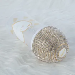 Miyocar персонализированная золота Bling Baby Bottle Bpa Бесплатная пластика 260 мл и 150 мл бутылка Прекрасная детская бутылка бутылка 240423