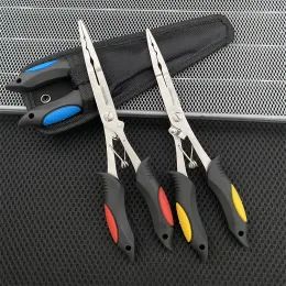 Accessories Multifunction Fishing Tools Accessories Stainless Fishing Pliers Tackle Pliers Long Mouth Fish Tongs Vise Knitting Lure Scissors