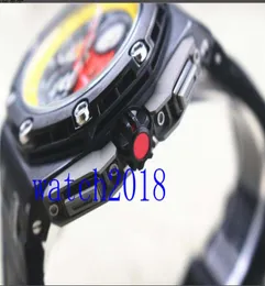 فاخرة شاطئ قبالة شاطئ ثلاثية سوار الفولاذ المقاوم للصدأ 25807 BAO101010BA ساعة الكوارتز MAN WRISTWACH