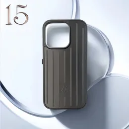 Designer Brand Luxury luggage travel model style for Iphone 15 14 Pro Max Case Designer Phone Cases For Iphone15pro 14 13 12 11 Phonecase iphonecases AL METAL LETTER