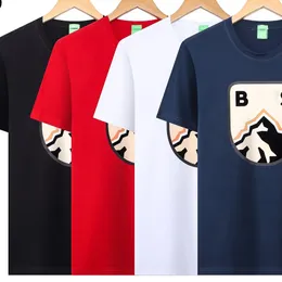 2024 Yaz Erkek Tişört Tasarımcı Mektubu Isı Transferi Çiçek Saf Pamuk Kısa Kollu Gömlek Günlük Moda Yuvarlak Boyun Gençlik Nefes Alabilir Spor T Shirt M-3XL