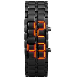 AIDIS Youth Sports Watches Waterproof Electronic Second Generation Binary LED Digital Men039S Alloy Wrist Strap Watch1320182