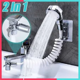 Set Faucet Shower Head Set Bathroom Spray Drains Strainer Hose Sink Washing Hair Shower Faucet Shower System Bathroom Accessories